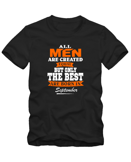 All men in September